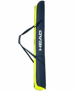Head Double Skibag Skitasche Black/Anthracite/Neon Yellow Damen, Herren