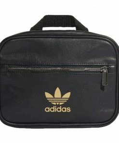 Adidas Originals Mini Airliner Mini-Rucksack Black/Gold Damen, Herren