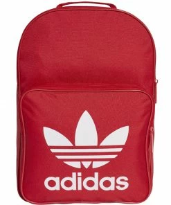 Adidas Originals Classic Trefoil 18 Schulrucksack Real Red Damen, Herren