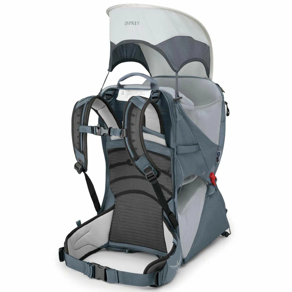 Osprey Poco LT Kindertrage Tungsten Grey Damen, Herren 4 Osprey Poco LT Kindertrage Tungsten Grey Damen, Herren – Bild 2