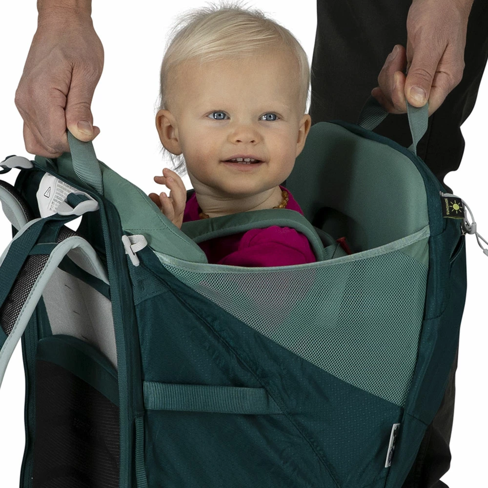 Osprey Poco LT Kindertrage Tungsten Grey Damen, Herren 7 Osprey Poco LT Kindertrage Tungsten Grey Damen, Herren – Bild 5