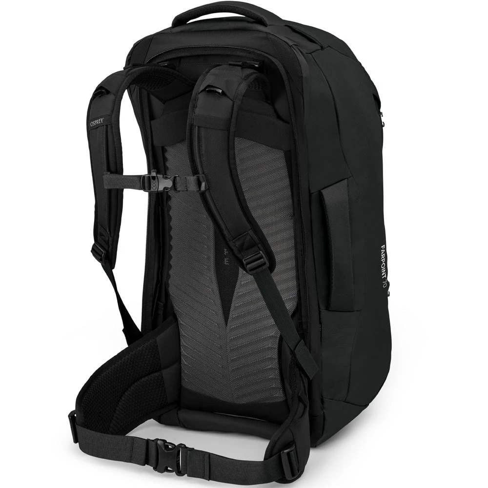 Osprey Farpoint 70 Reiserucksack Black Herren 4 Osprey Farpoint 70 Reiserucksack Black Herren – Bild 2