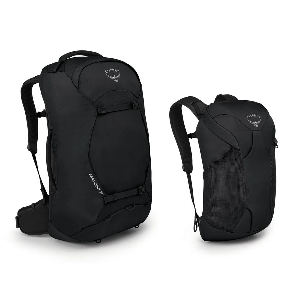 Osprey Farpoint 70 Reiserucksack Black Herren 6 Osprey Farpoint 70 Reiserucksack Black Herren – Bild 4